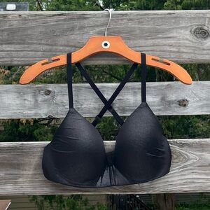 Victoria’s Secret Black Shimmer Bra Size 36D